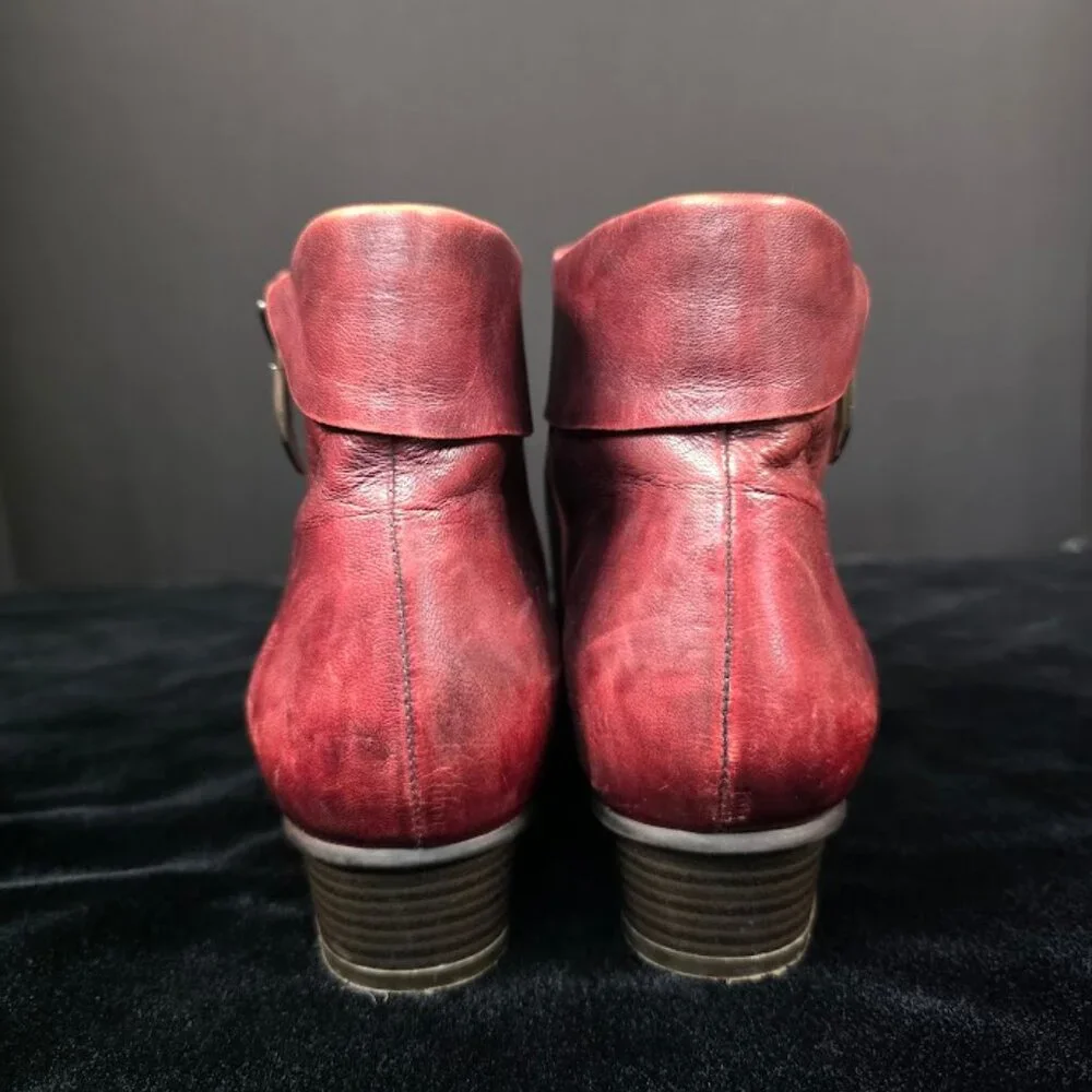 Regarde Le Ciel - Stefany 03 Sangria Zip Pant Boot 38 (US 7.5) - Picture 4 of 12